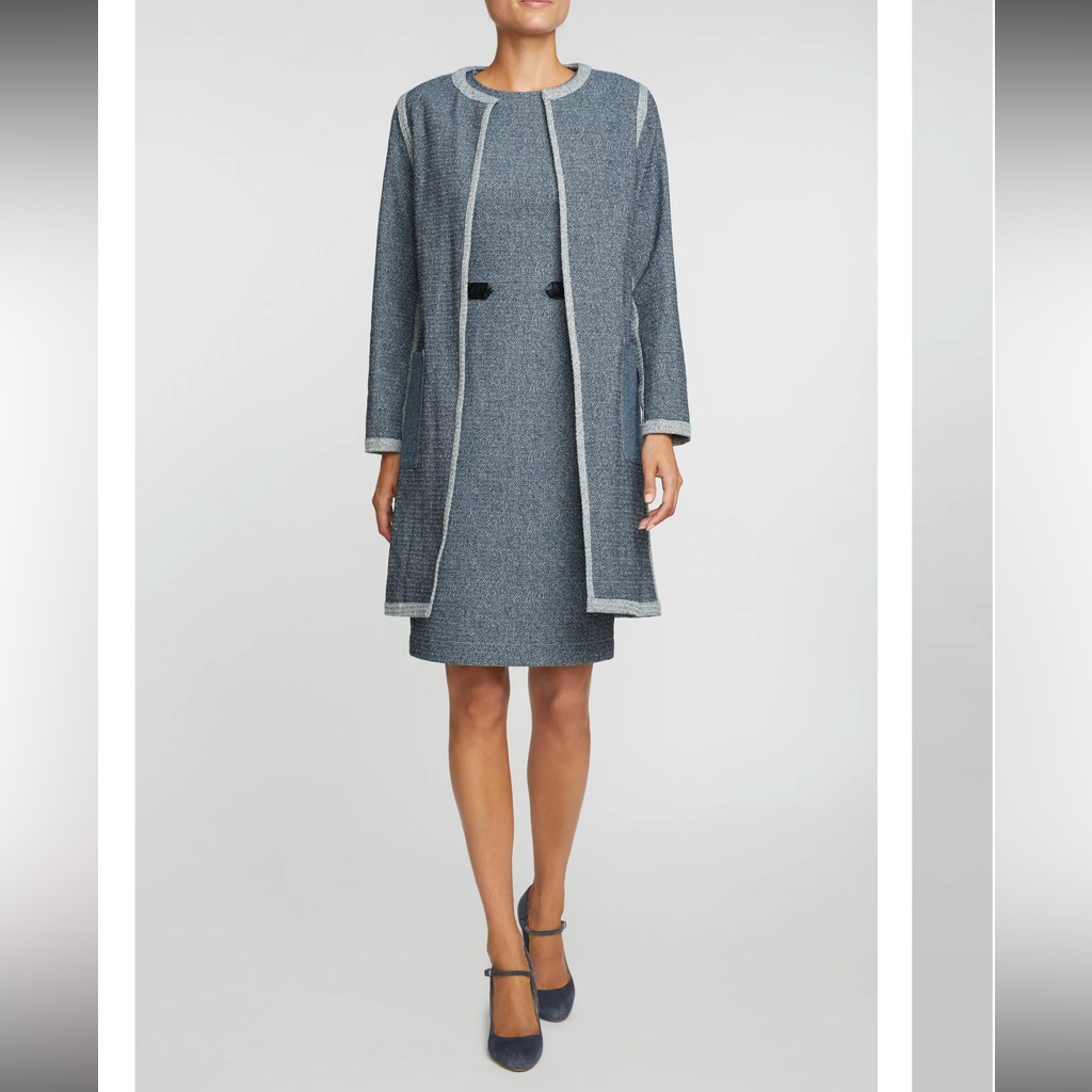 Set - Marta Scarampi Eden Reversible Duster And Lucca Sisley Dress S61-21